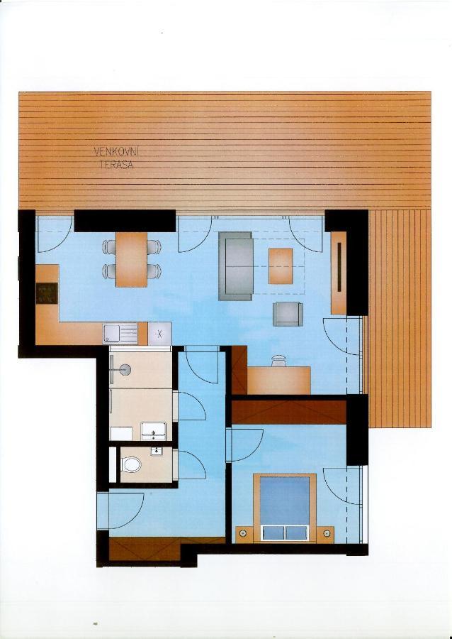 Apartmany Semily Zewnętrze zdjęcie